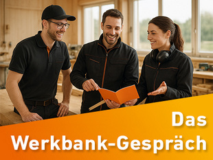 Bild: Das Werkbank-Gespräch: Der digitale Stammtisch für Macher – offen, ehrlich, lösungsorientiert.